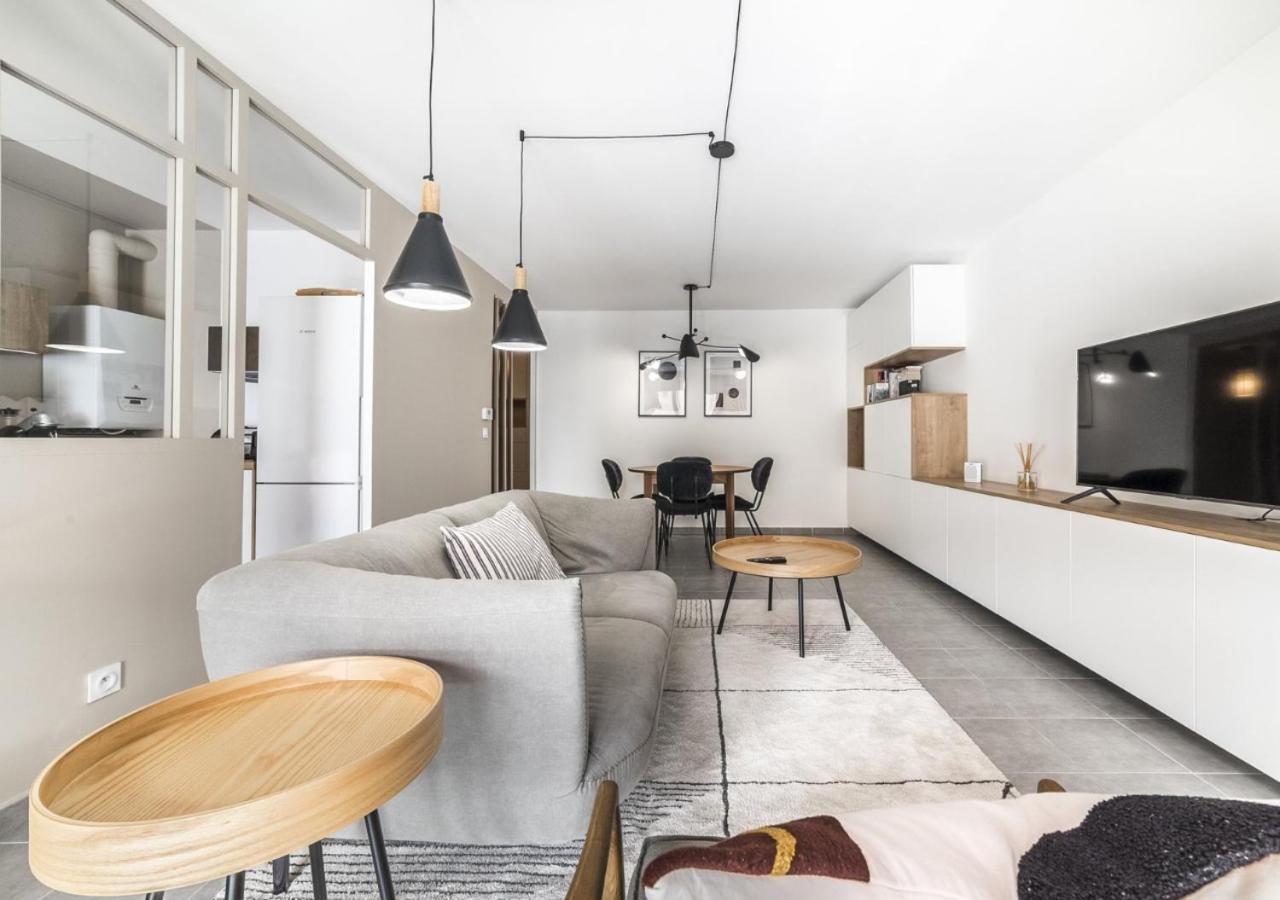 Ferienwohnung Elegant T3 Au Panier Vieux Port Avec Terrasse Privee Et Parking Marseilles Exterior foto